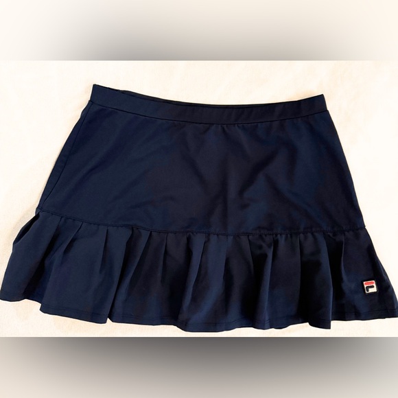 Fila Dresses & Skirts - Fila Navy Blue Mini Skort with Ruffle